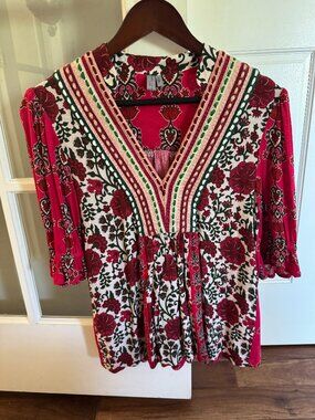 Anthropologie Bl-nk London "Stephanie" Tunic Top XS